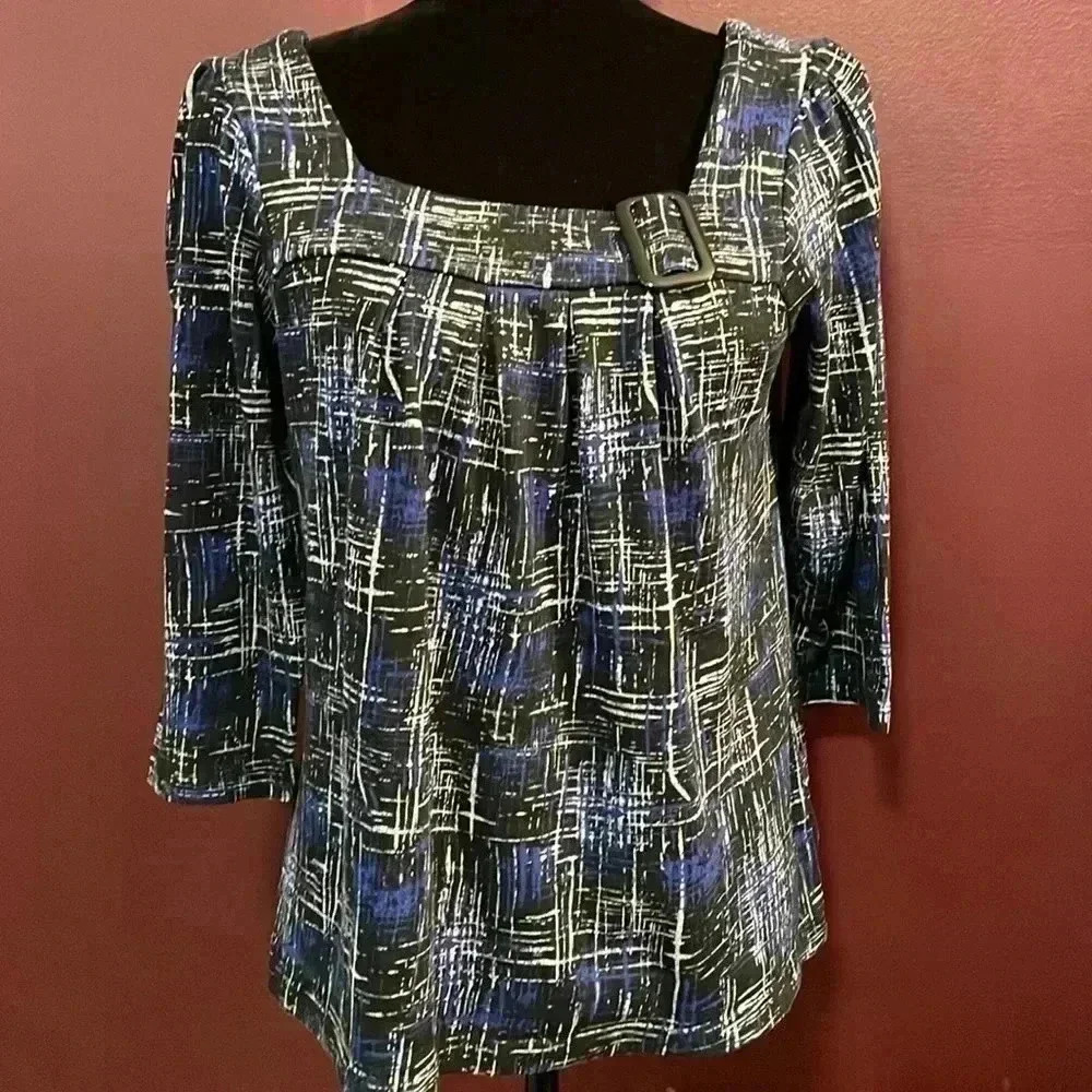 AB Studio Women’s Large 3/4 Sleeve Top